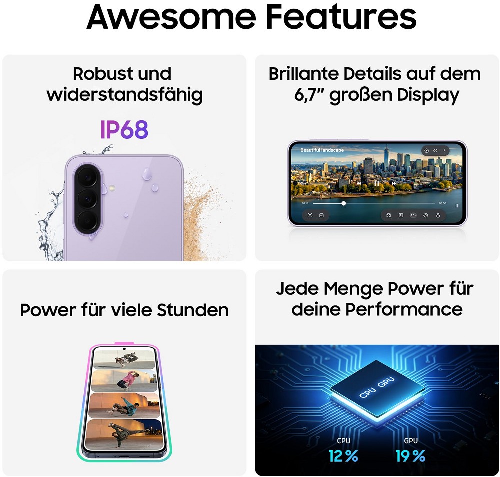 Samsung Smartphone Galaxy A37 5G (256GB)