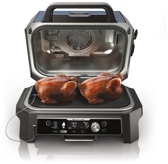 NINJA Elektrogrill OG901EU WoodFire Pro Connect XL