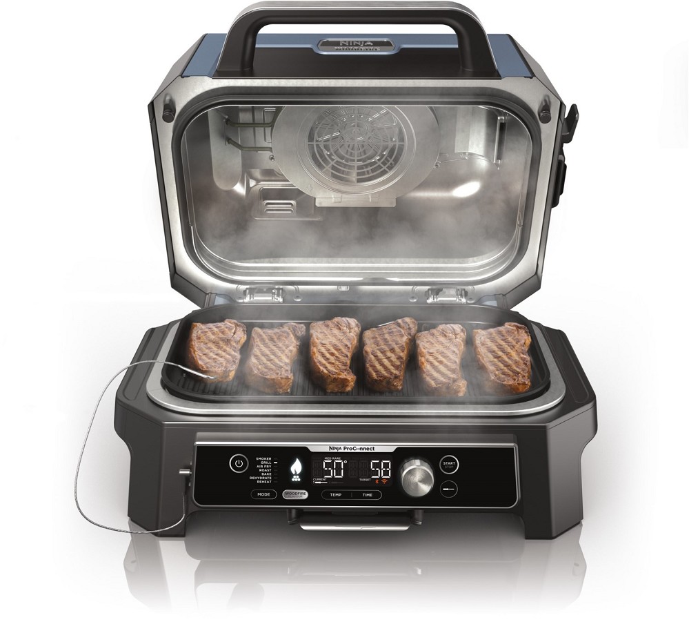 NINJA Elektrogrill OG901EU WoodFire Pro Connect XL