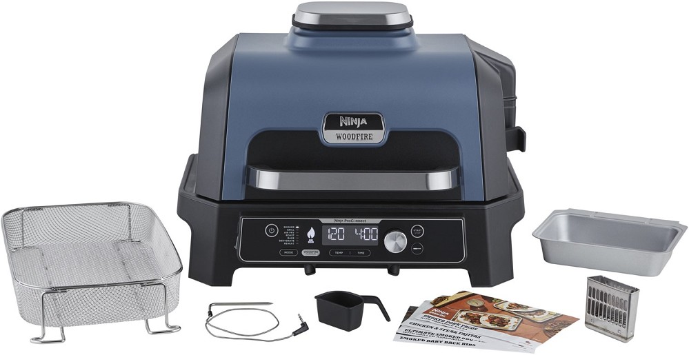 NINJA Elektrogrill OG901EU WoodFire Pro Connect XL