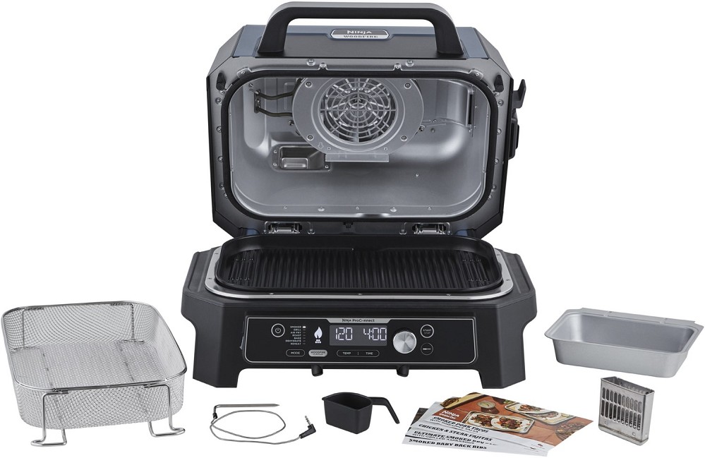 NINJA Elektrogrill OG901EU WoodFire Pro Connect XL