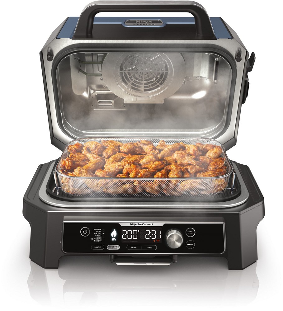 NINJA Elektrogrill OG901EU WoodFire Pro Connect XL