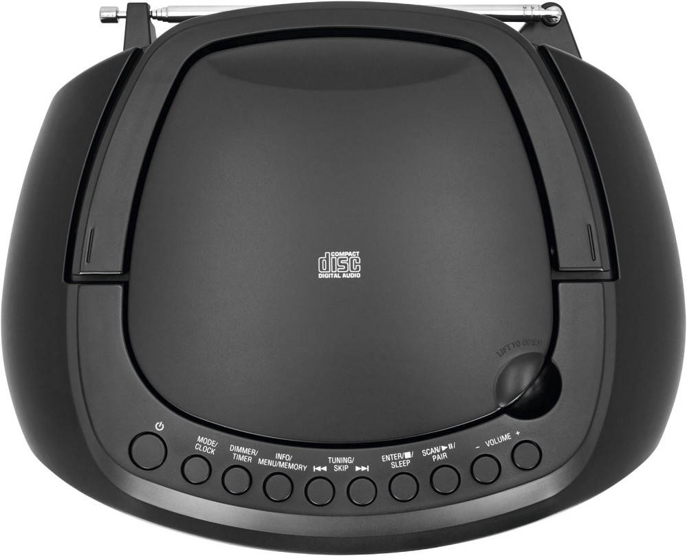 Technisat Radioempfänger mit CD DigitRadio 1990 schwarz